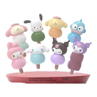 三丽鸥团子糖果粒系列盲盒正版周边库洛米布丁狗潮玩盲盒桌面摆件