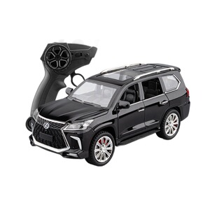 新款1:24雷克萨斯LX570 合金遥控汽车模型潮玩收藏摆件多功能玩具