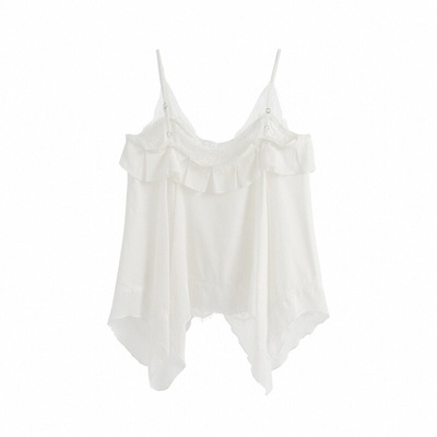 AZure气质蕾丝吊带蛋糕塔裙套装