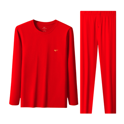 七匹狼本命年秋衣秋裤男士纯棉