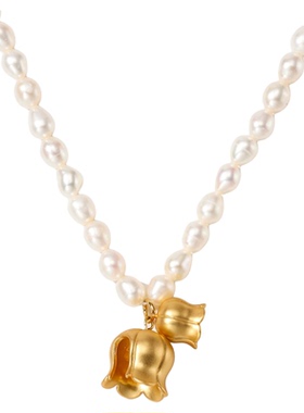 selenichast珍珠项链女款毛衣高级感轻奢小众女配饰圣诞礼物