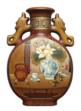 陶瓷复古风客厅纯手工装饰品摆件