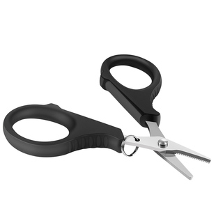 钓鱼剪刀多功能大力马编织Pe碳线尼龙鱼线铅皮专用垂钓路亚小剪子