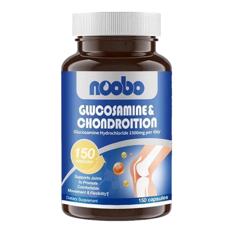 NOOBO美国进口加强版氨糖软骨素钙片中老年人膝盖关节疼痛150粒