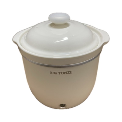 天际迷你电炖锅1-2人 陶瓷煮粥煲汤婴儿辅食锅BB小炖煲0.6L升级版