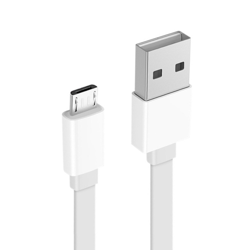 扁线数据线typec适用小米vivo华为oppo手机快充电宝安卓面条线usb