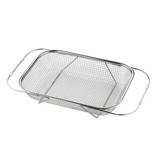 onlycook可伸缩水槽沥水篮304不锈钢碗筷滤水架厨房多功能洗菜盆