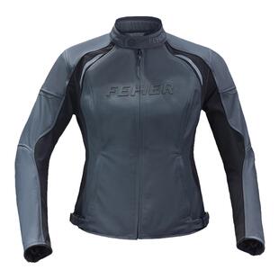 FEHER摩托车女款机车服皮衣休闲夹克骑行服复古牛皮防摔四季保暖