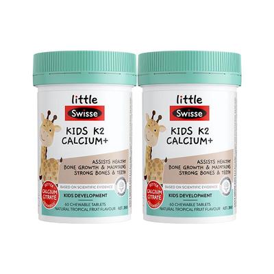 Swisse维生素K2锌钙D3添加K2钙片