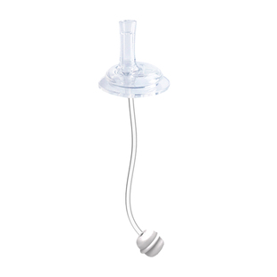 配NUK宽口奶瓶配件水杯头变学饮杯吸管替奶嘴转换器直饮水嘴吸嘴