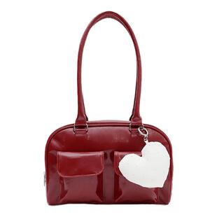 WEGO挂件波士顿痛包单肩手提包三次元小食量腋下包包痛文化谷子