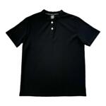 Vest Up新中式重磅亨利领华夫格t恤宽松弹力运动休闲透气短袖男潮