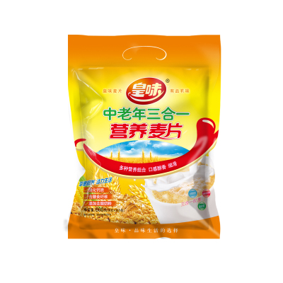 皇味中老年三合一700g营养麦片