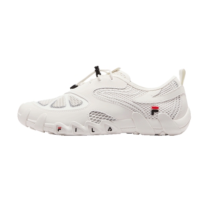 FILA FUSION斐乐赤足鞋小丑鞋夏季新款网面透气女鞋平底鞋运动鞋