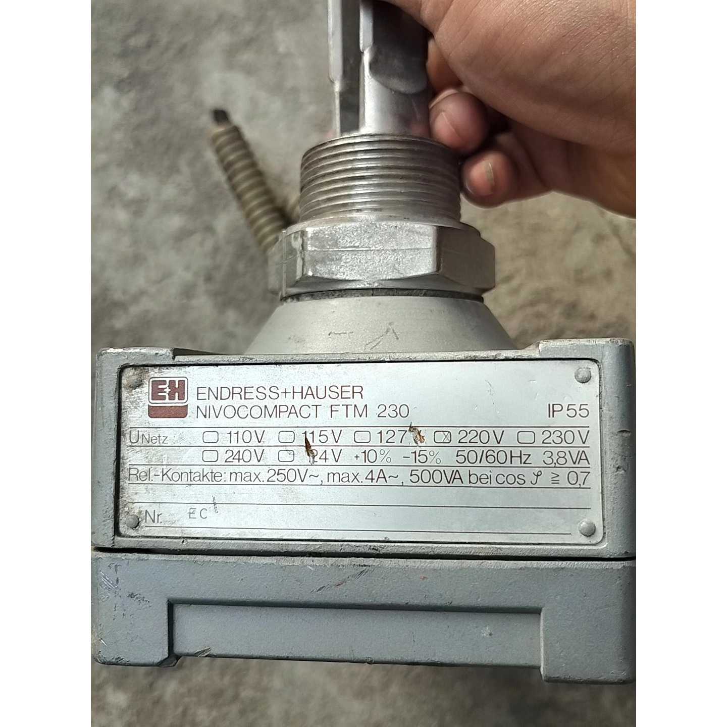 议价EH思格斯豪FTM230超声波传感器成色如图实物拍摄可维修