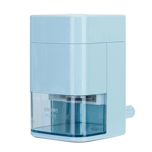 得力卷笔刀儿童小学生手摇式削笔器小型自动进铅笔手动刨笔削笔器