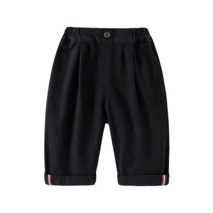 Oakmont儿童休闲西装长裤春秋绅士周岁礼服男宝宝高弹洋气裤子