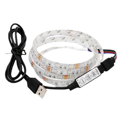 led灯带5vusb充电宝RGB七彩爆闪