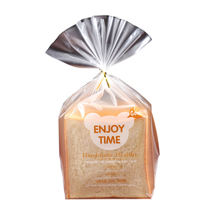 大号面包包装袋加厚6到8片吐司袋子磨砂半透明烘焙吐司面包包装袋