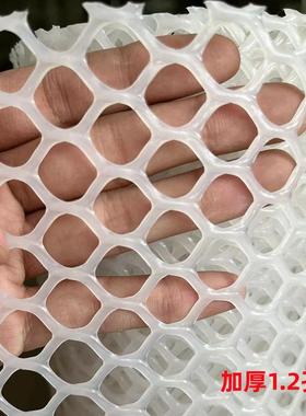 加厚白色塑料平网片 阳台防护网 防盗窗垫网 晾晒东西防掉胶网格