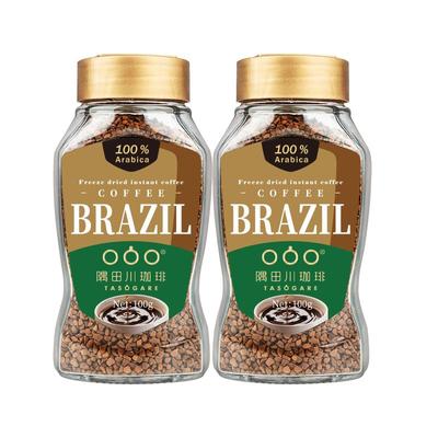 隅田川巴西冻干黑咖啡速溶