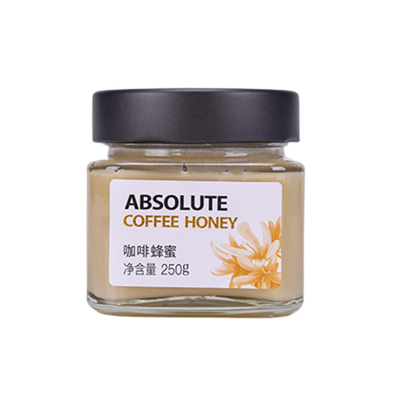 咖啡蜂蜜纯正天然自然成熟土蜂蜜
