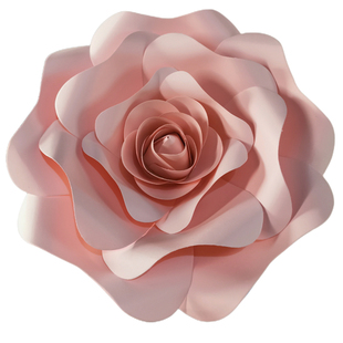 DIY大型手工立体纸花婚庆婚礼背景道具店铺橱窗装饰商场活动布置