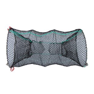 鱼笼捕捉鱼神器花篮鱼笼新型甲鱼户外只进不出捕鱼花篮折叠黑鱼笼