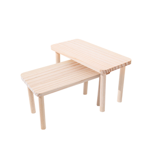 仓鼠笼造景平台木质多功能木支架阁楼仓鼠窝造景平台金丝熊用品