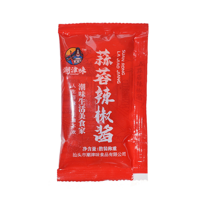 潮津味小袋汕头蒜蓉辣椒酱