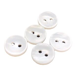 真贝母扣白色针织服装扣天然淡水贝壳纽扣衬衣T恤扣高档次珍珠扣