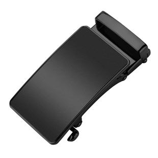 无牙自动扣皮带头男款光面腰带扣子无卡槽无齿尼龙裤带头配件3.5