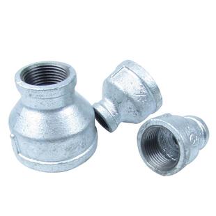 玛钢管件镀锌变径内丝玛钢大小头接头异径管古直接DN15—DN100