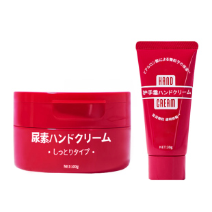 日本三井尿素护手霜女滋润保湿补水大红罐美润小支软管便携装女