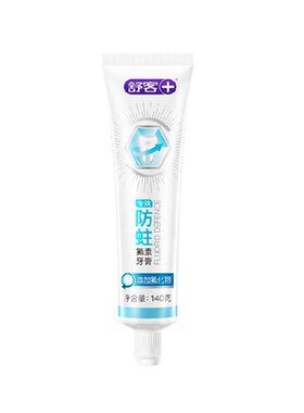 舒客牙膏牙线棒家庭装