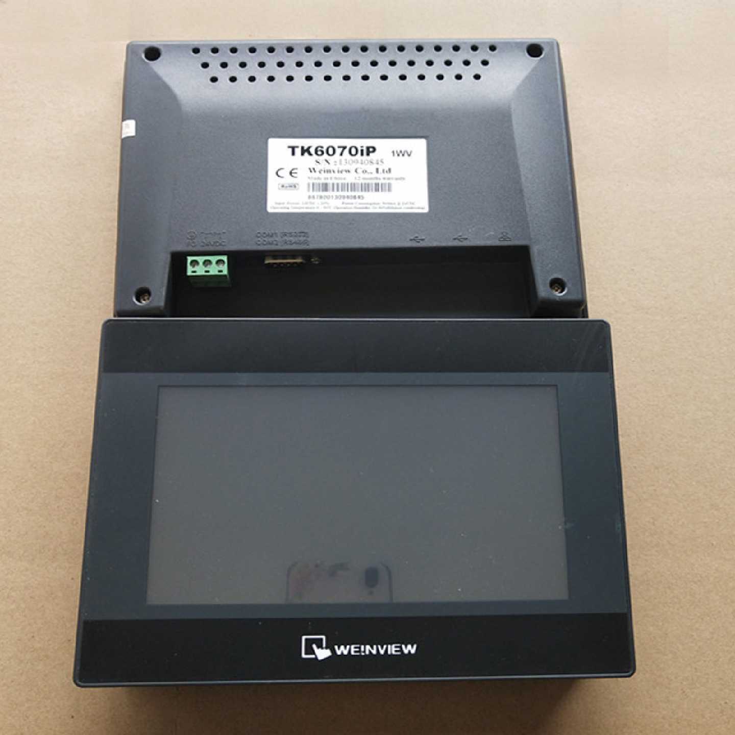 议价威纶通拆机原装触控屏幕TK6050IP1WV MT6050IP触控屏幕成色好 - 实物图