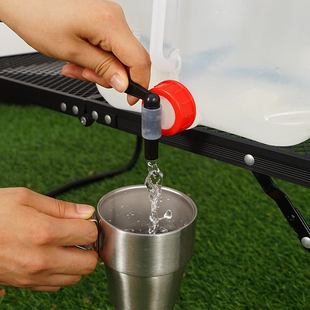 户外折叠饮水桶20L露营四角车载水水袋装 工具饮用水大容量壶便携