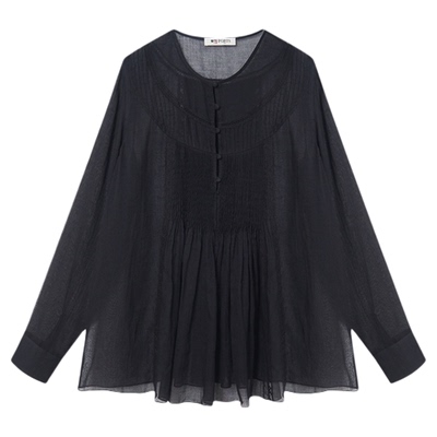 PORTS1961女士塔克褶衬衫