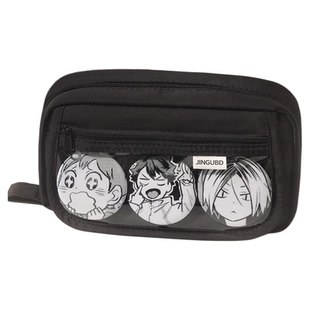 大容量火山笔袋2026超火文具盒男孩款初中生八层铅笔盒女孩痛包谷子文具袋男孩子简约高颜值ins风黑色高中生