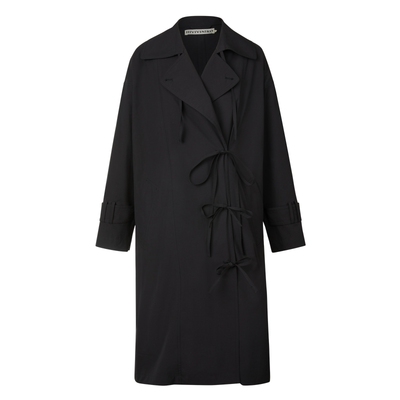 H型系带风衣外套IIIVIVINIKO