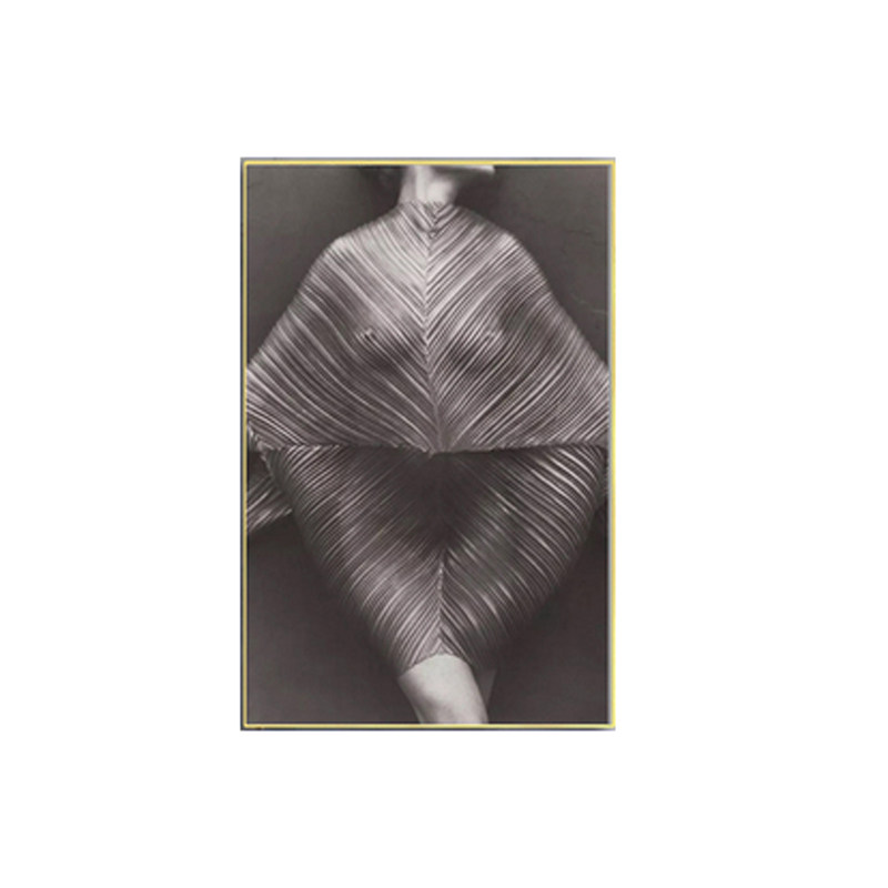 大气风黑白金属外框装饰画新品