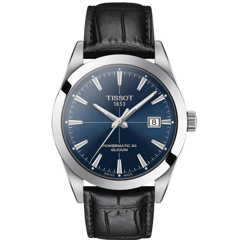 天梭瑞士时尚机械夜光风度