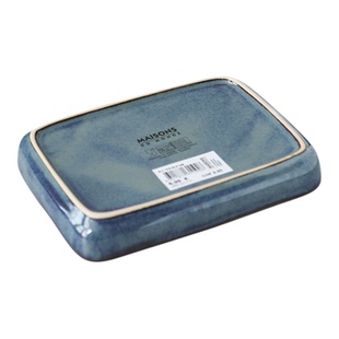 二郎家【12.99两个窑变方碟】陶瓷点心碟骨碟方形小盘寿司甜品碟