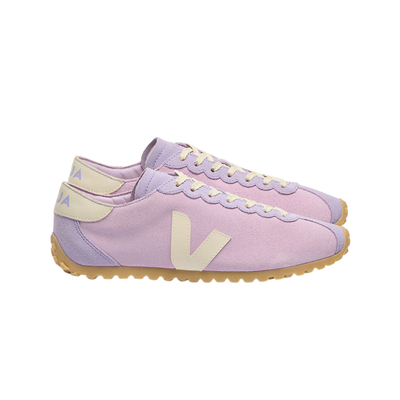 VEJA【官方正品】26秋冬新款 CATEYES 兰花紫色/米色芭蕾德训鞋