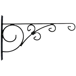 大门口灯笼支架挂钩吊篮户外阳台壁挂花架新年鸟笼花盆装饰铁艺