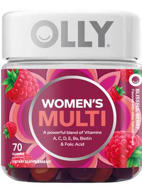 olly女性复合维生素软糖免疫力