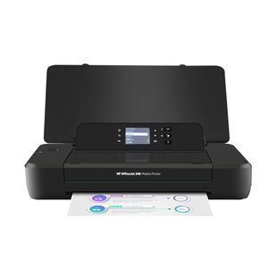 惠普officejet200移动便携式A4彩色打印机家用小型无线照片oj250