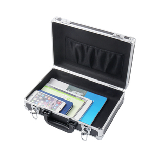 定做铝合金箱子设备仪器密码文件箱玩具工具收纳箱带锁手提式保险