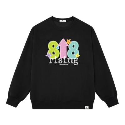 88rising复古街头宽松印花卫衣