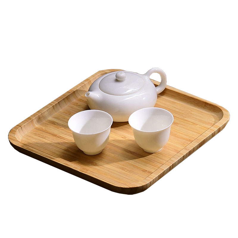 木质托盘茶盘竹子托盘日式长方形竹木家用实木烧烤盘面包牛排盘子